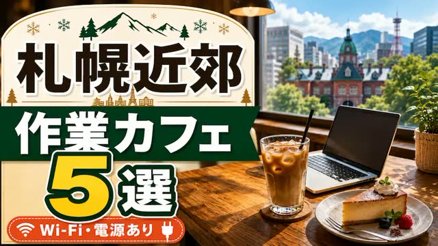 札幌近郊の作業できるカフェ・コワーキング5選