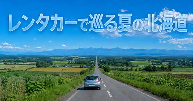 レンタカーで巡る夏の北海道 − 移動時間もオフ会に！−