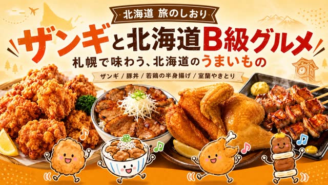 ザンギと北海道B級グルメ 〜 肉・肉・肉 〜