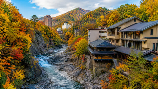 札幌から一時間！定山渓温泉